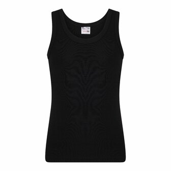 Jongens singlet Beeren Young Zwart