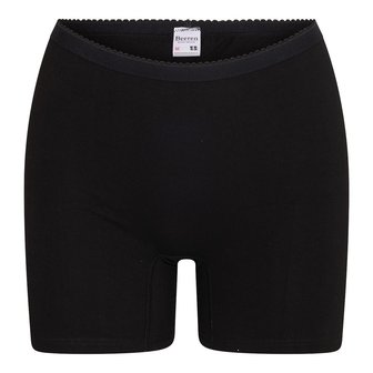 2-Pack Dames boxershorts Softly met lange pijp Zwart