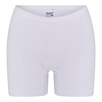 2-Pack Dames boxershorts Softly met lange pijp Wit 