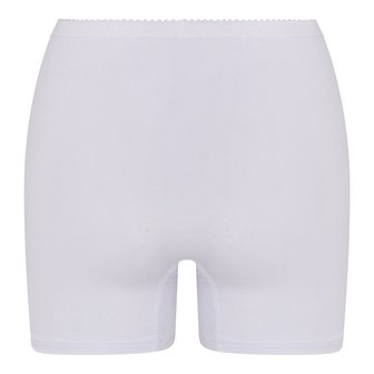 2-Pack Dames boxershorts Softly met lange pijp Wit 