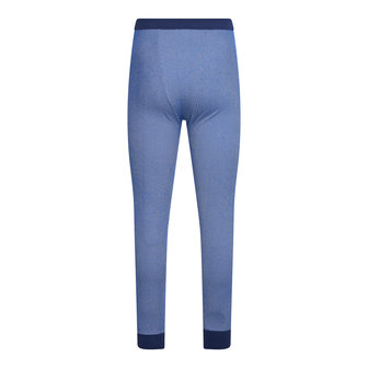 Heren pantalon met gulp &#039;Skipper&#039;s Ondergoed&#039;  65% katoen 35% polyester Blauw