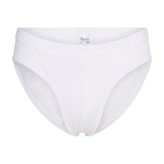 2-Pack Heren slips zonder gulp 95% katoen 5% elastan Wit Low FIT