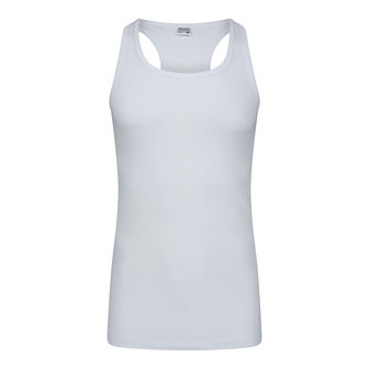 Heren boxersinglet Wit