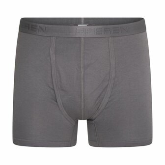 2-Pack Heren boxershorts met gulp Dylan Staalgrijs