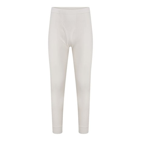 Thermo Heren lange pantalon met gulp Wolwit