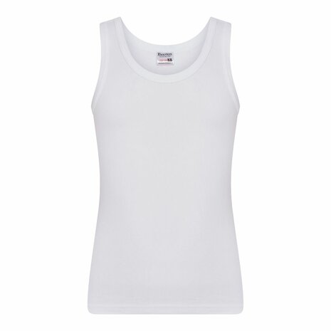 Jongens singlet Beeren Young Wit