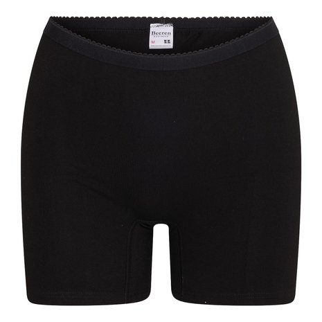 2-Pack Dames boxershorts Softly met lange pijp Zwart