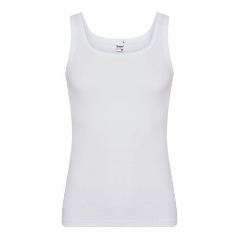 Heren singlet Beeren Young Wit