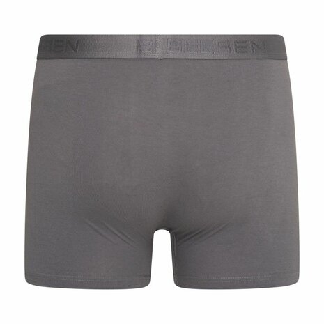 2-Pack Heren boxershorts met gulp Dylan Staalgrijs