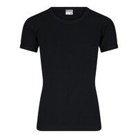 Jongens T-shirt met ronde hals M3000 Zwart