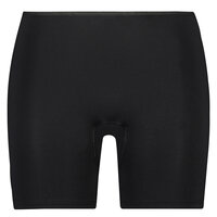 Dames boxershort 'Elegance' luxe stof met lange pijp (Zwart)