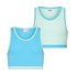 2-Pack Mix&Match Meisjes hesjes Mint/Turqouise_