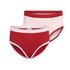 2-Pack Mix&Match Meisjes slips L.Roze/D.Rood_